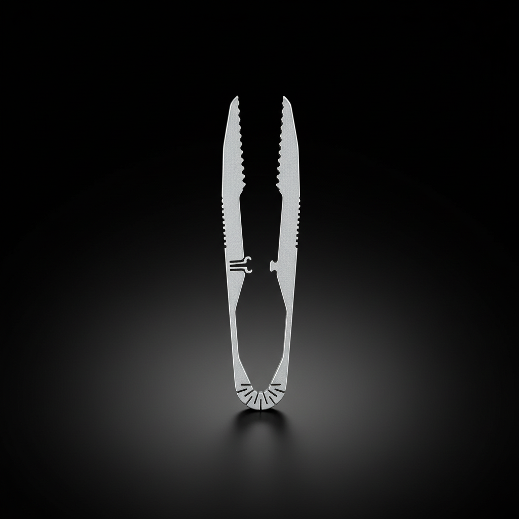 Titanium Tweezers for Grooming & Camping · 71 mm