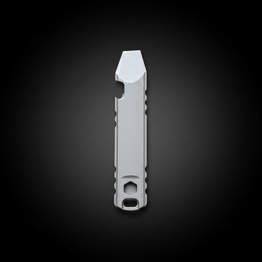 Heavy-Duty Titanium Crowbar with Hex Wrench · 120 mm
