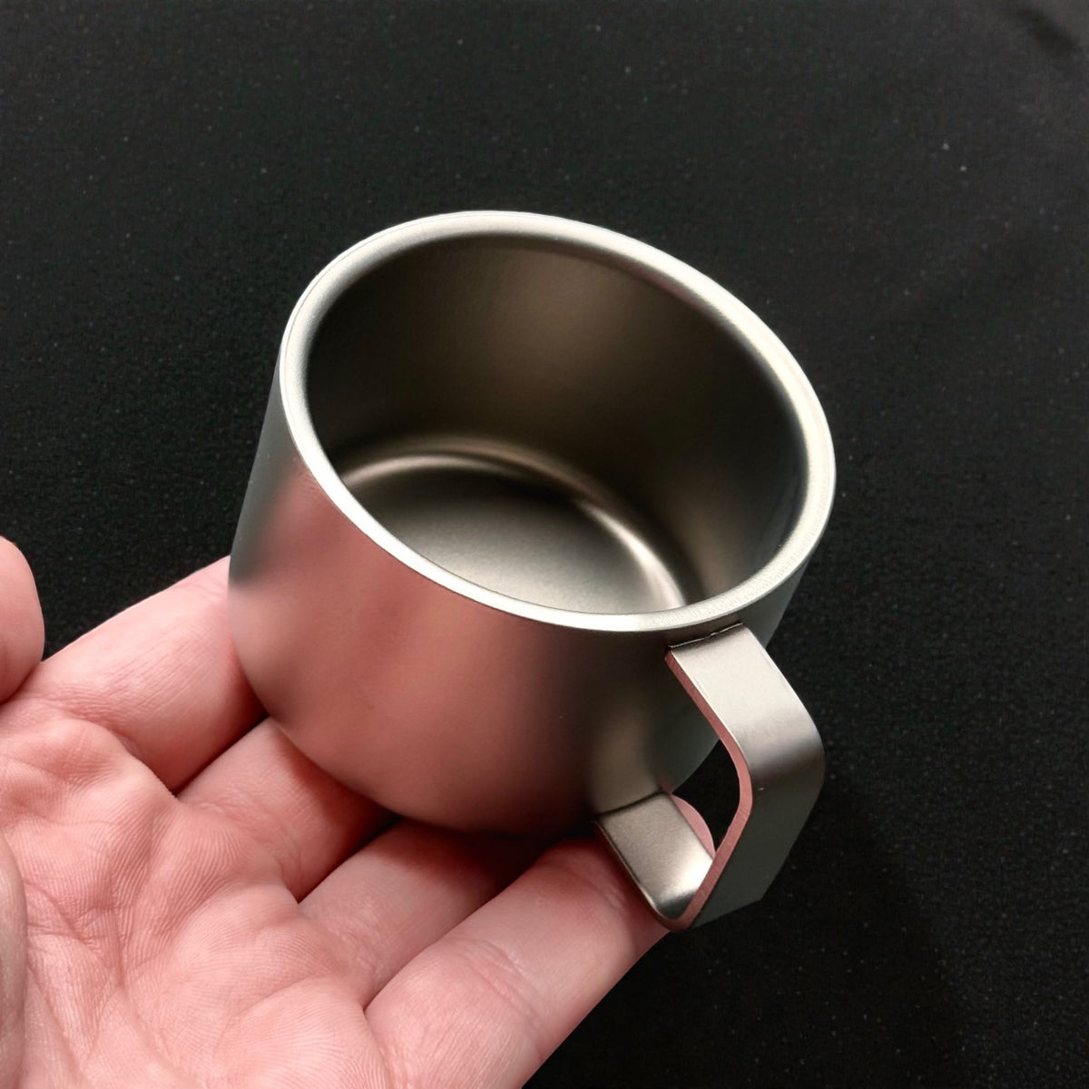 Double-Wall Titanium Espresso Cup · 100 ml