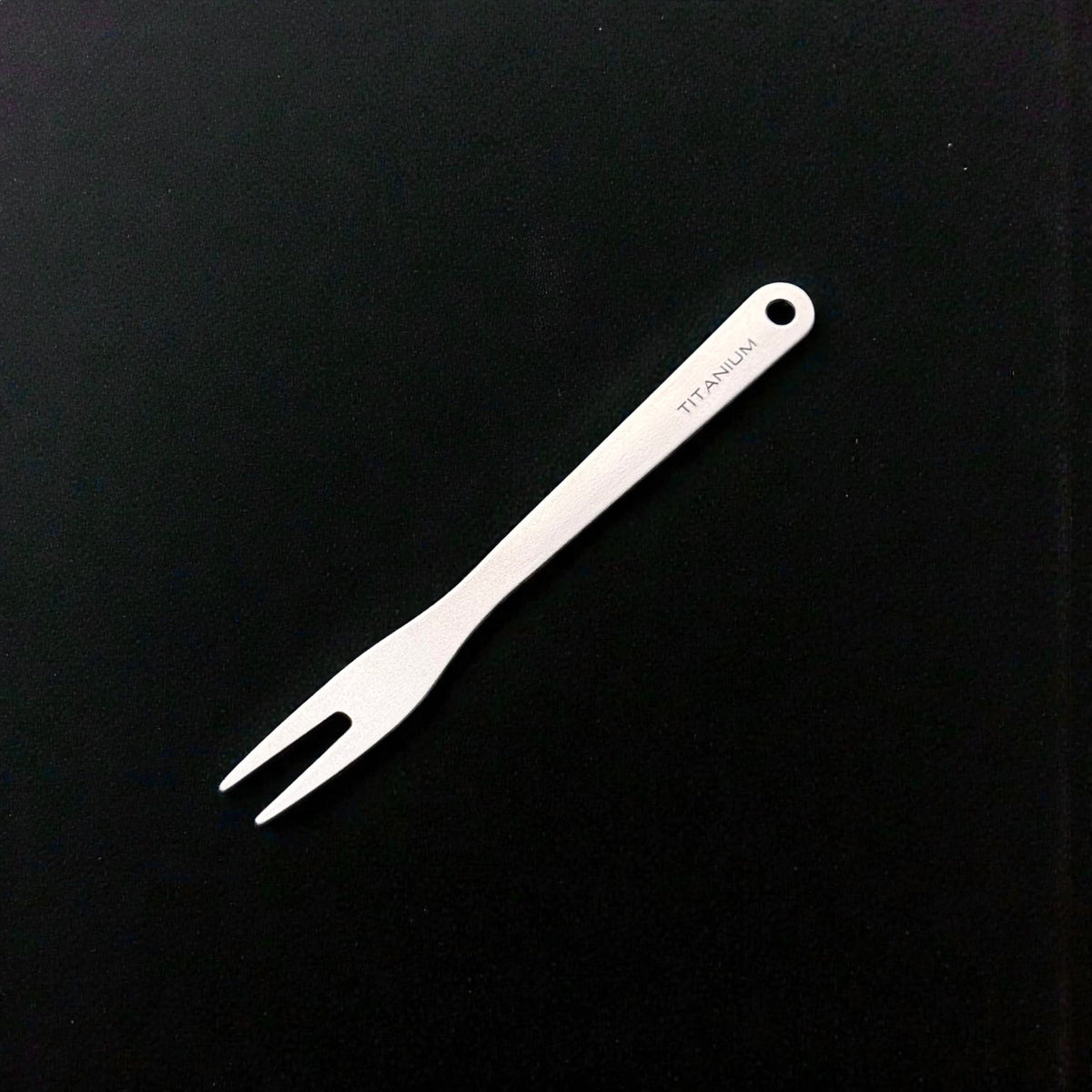 Pure Titanium Fruit & Dessert Fork · Standard or Serrated