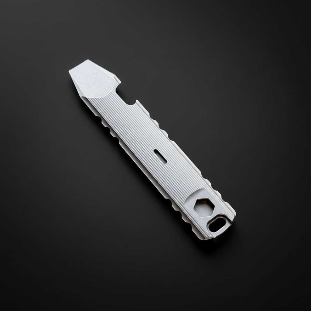 Heavy-Duty Titanium Crowbar with Hex Wrench · 120 mm