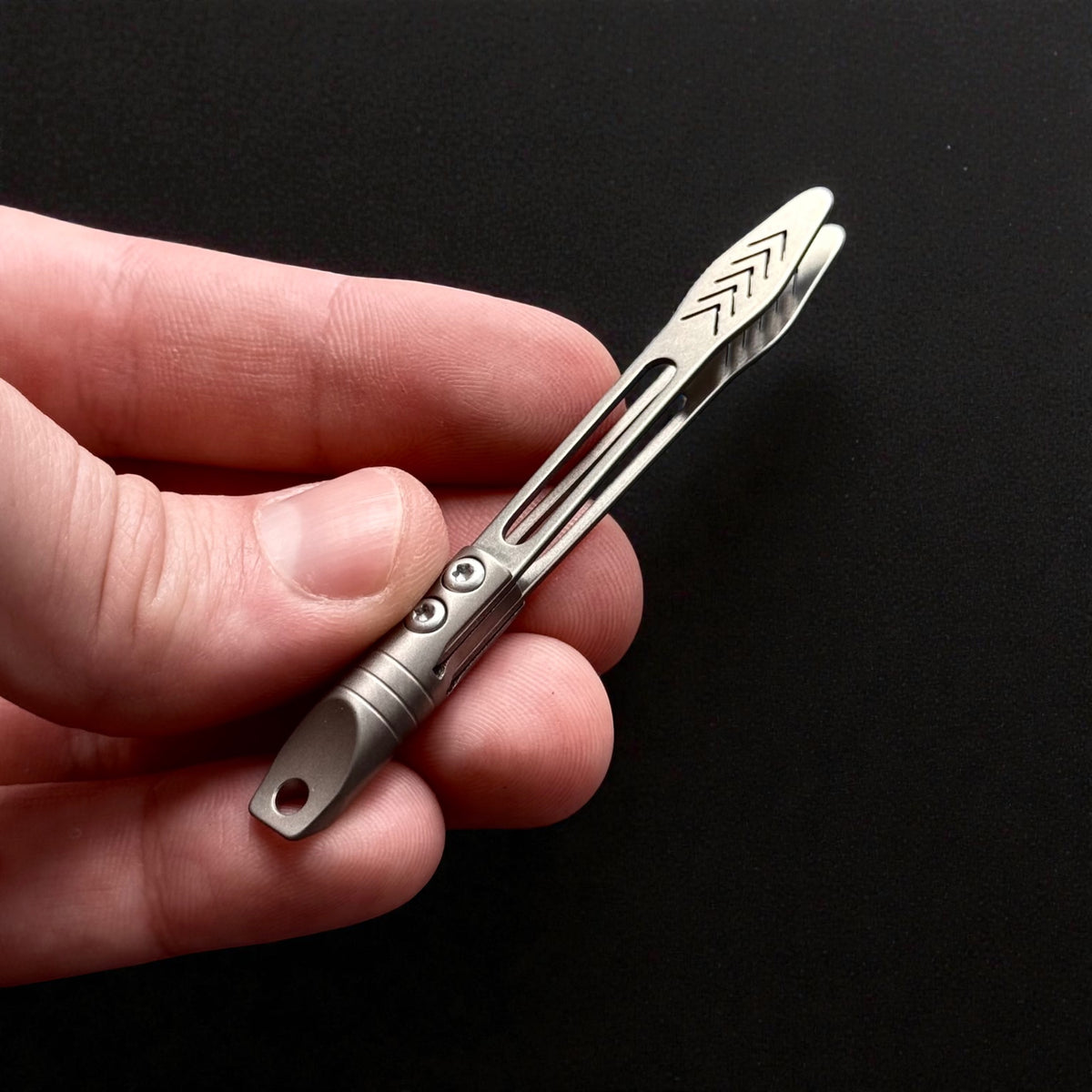 Titanium Precision Tweezers for Keychain · 45 or 83 mm