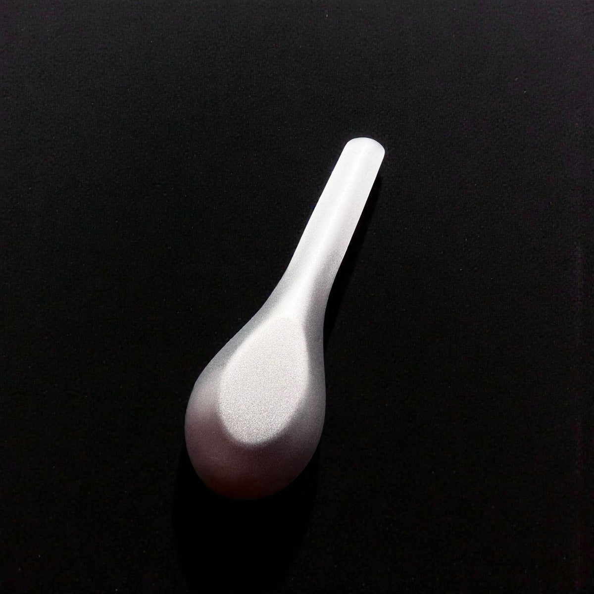 Matte Titanium Soup Spoon · 14.4 cm
