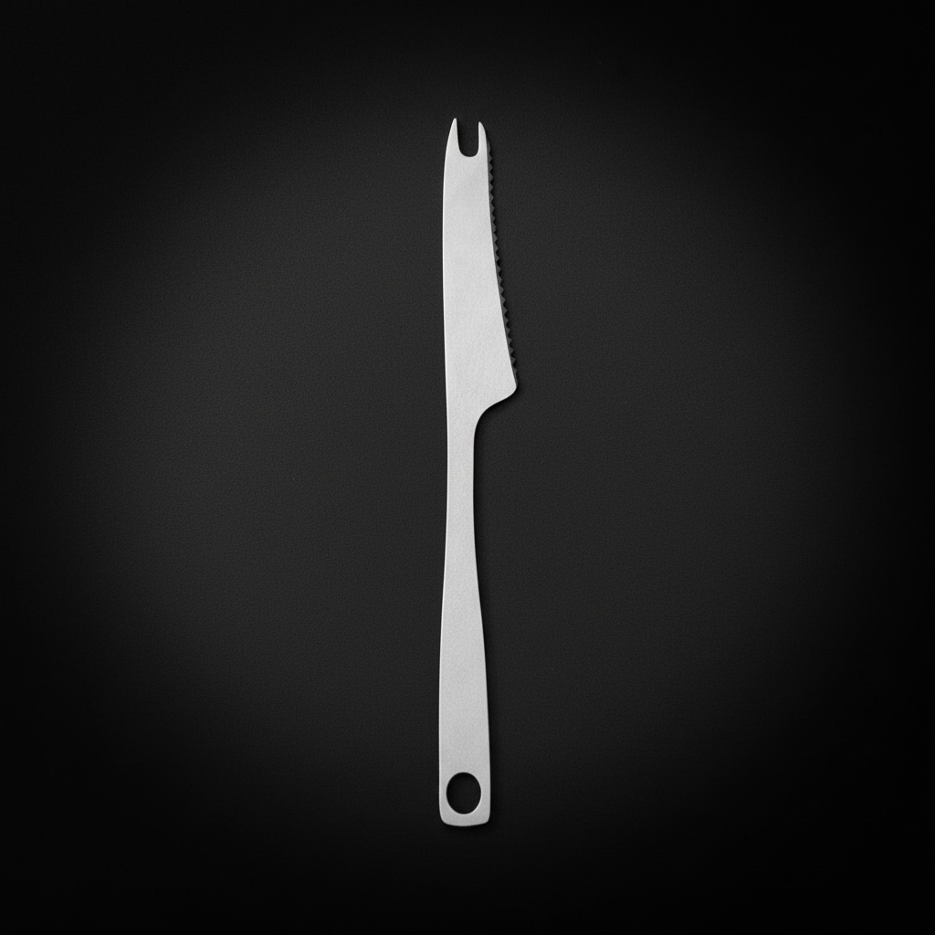 Pure Titanium Fruit & Dessert Fork · Standard or Serrated