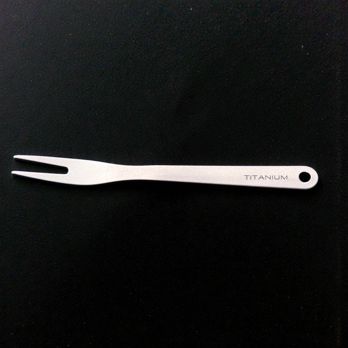 Pure Titanium Fruit & Dessert Fork · Standard or Serrated