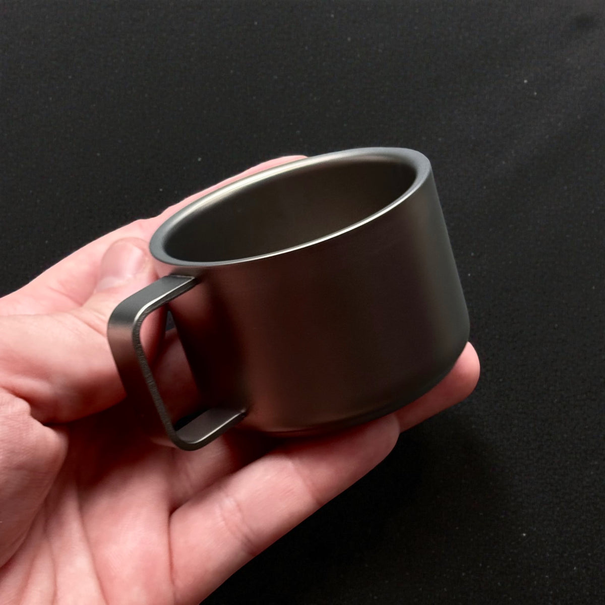 Double-Wall Titanium Espresso Cup · 100 ml