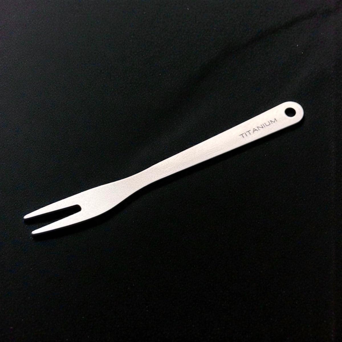 Pure Titanium Fruit & Dessert Fork · Standard or Serrated