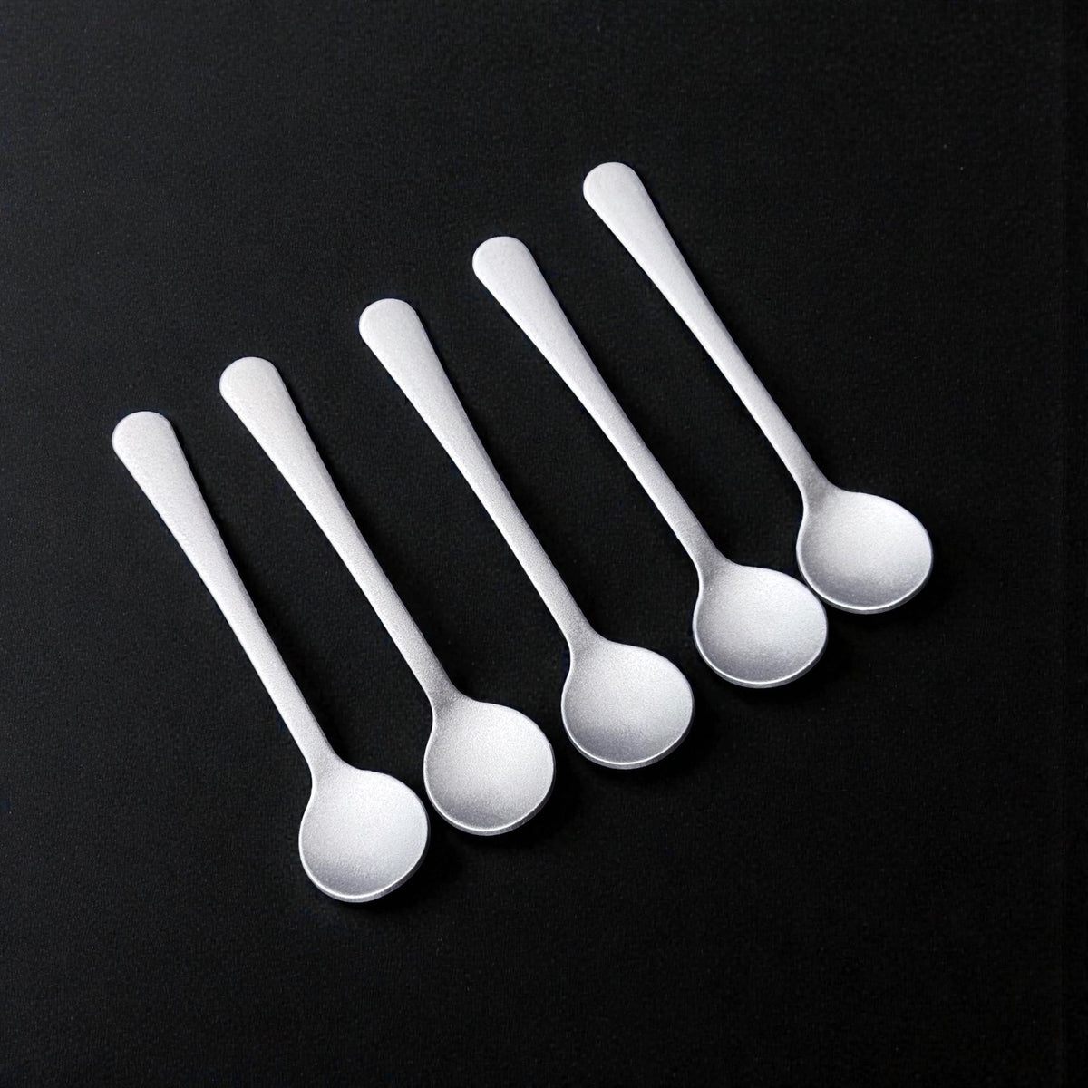 Titanium Mini Spoons · Set of 5 · 7.2 cm