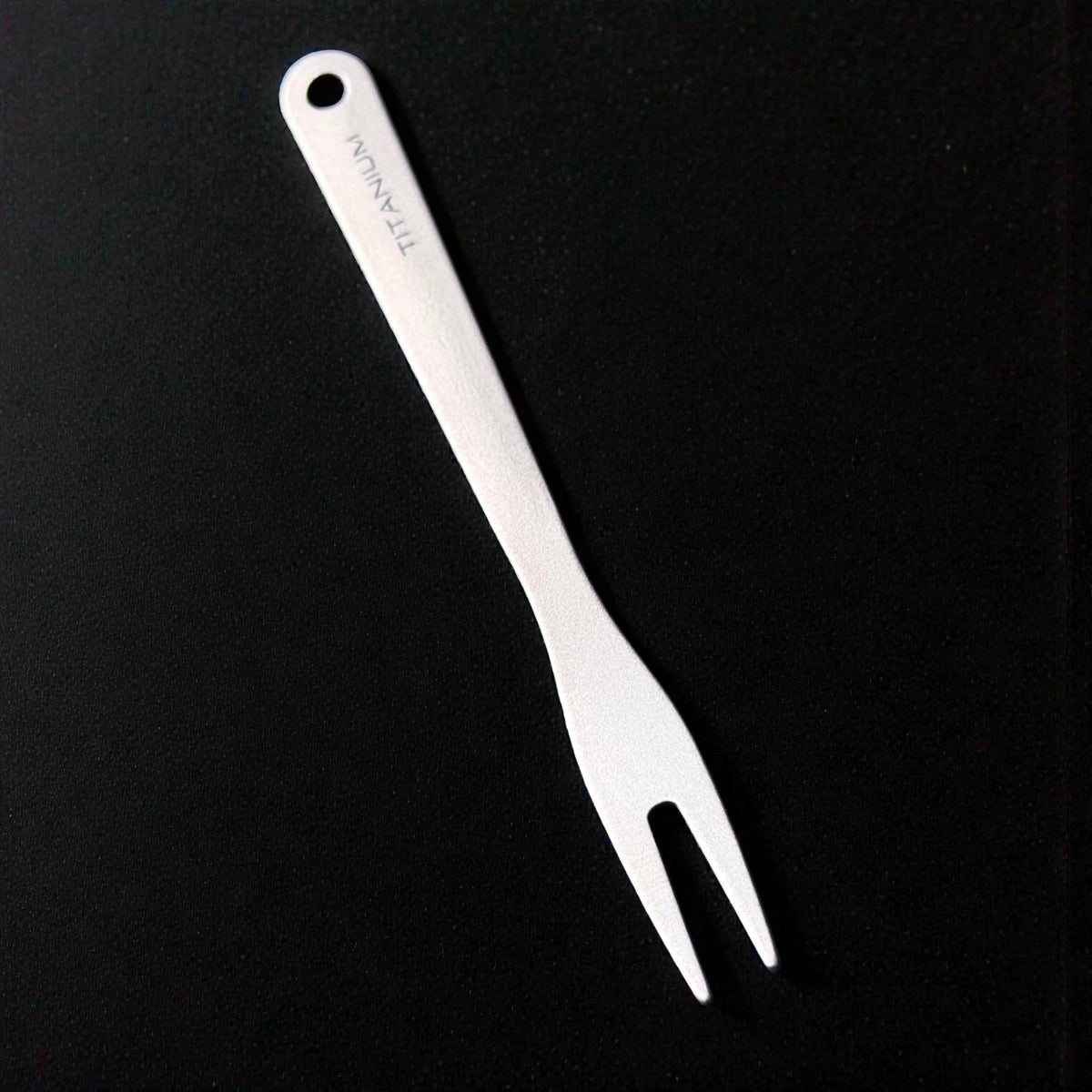 Pure Titanium Fruit & Dessert Fork · Standard or Serrated