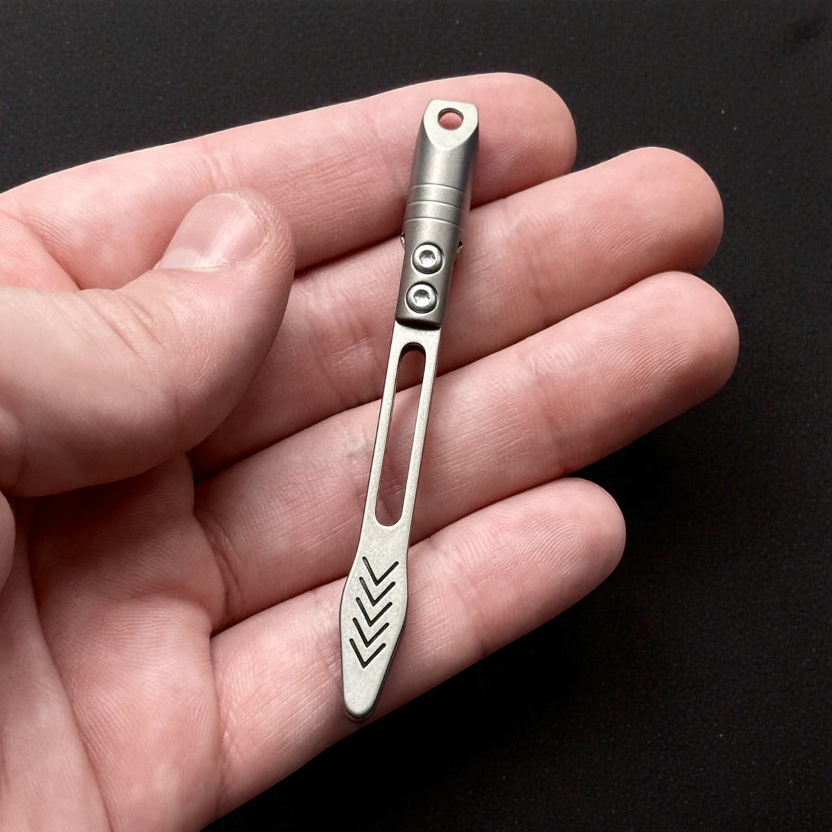 Titanium Precision Tweezers for Keychain · 45 or 83 mm
