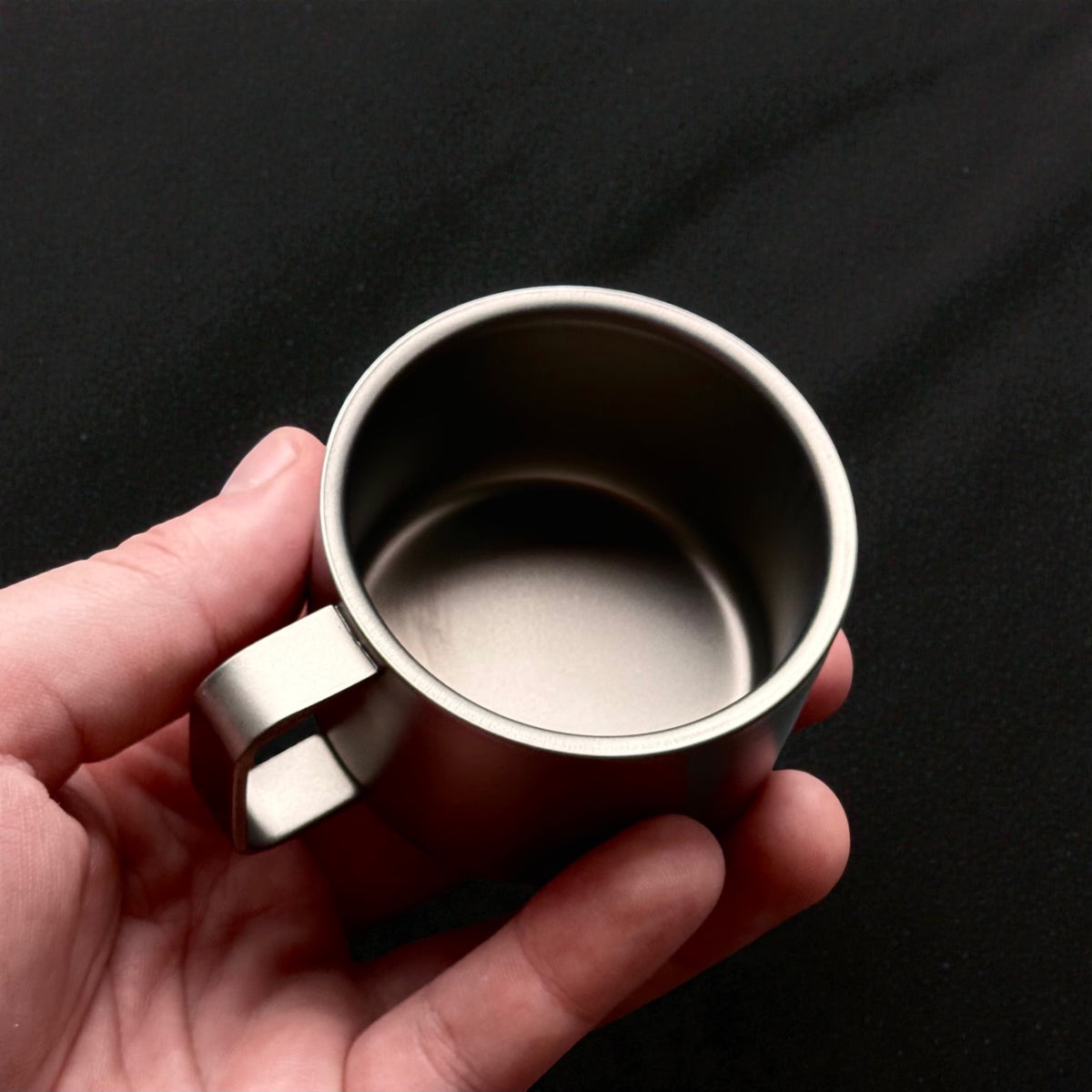 Double-Wall Titanium Espresso Cup · 100 ml