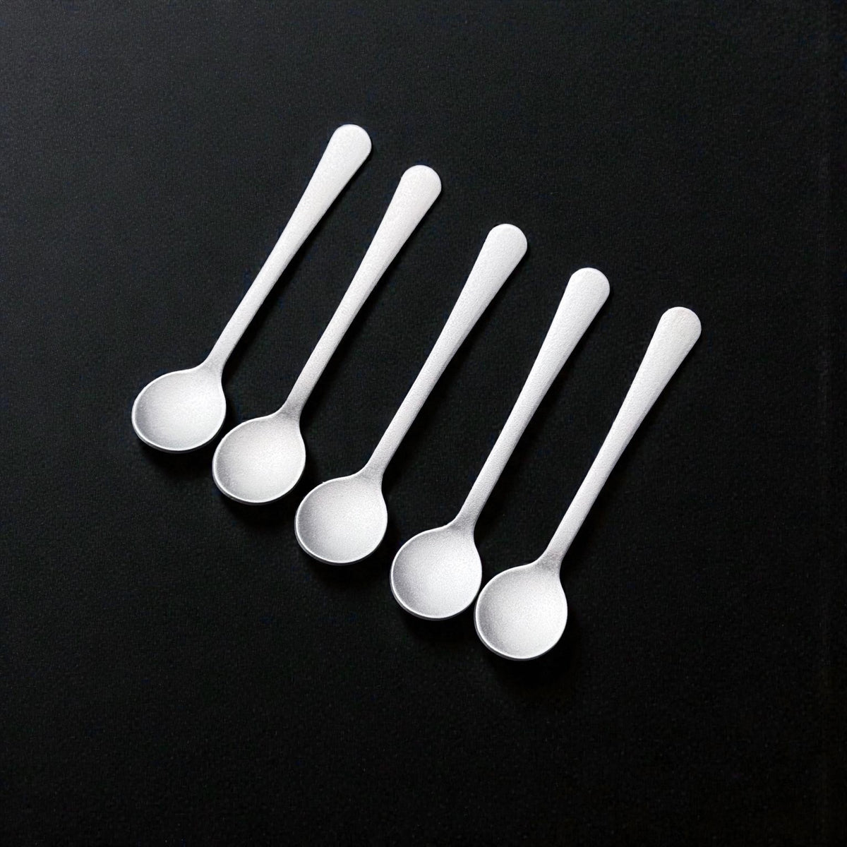 Titanium Mini Spoons · Set of 5 · 7.2 cm