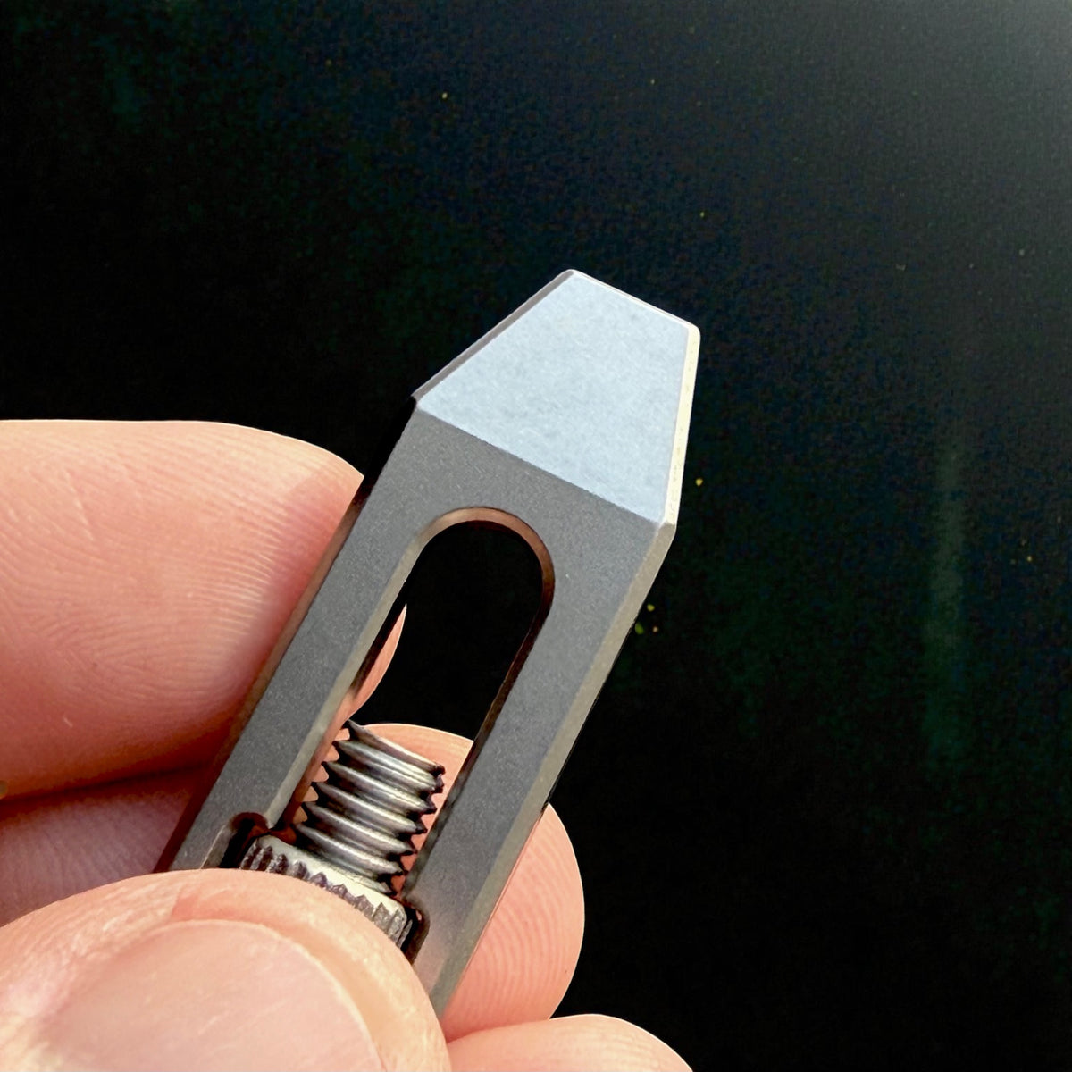 Titanium Mini Adjustable Wrench & Pry Bar · 53 mm