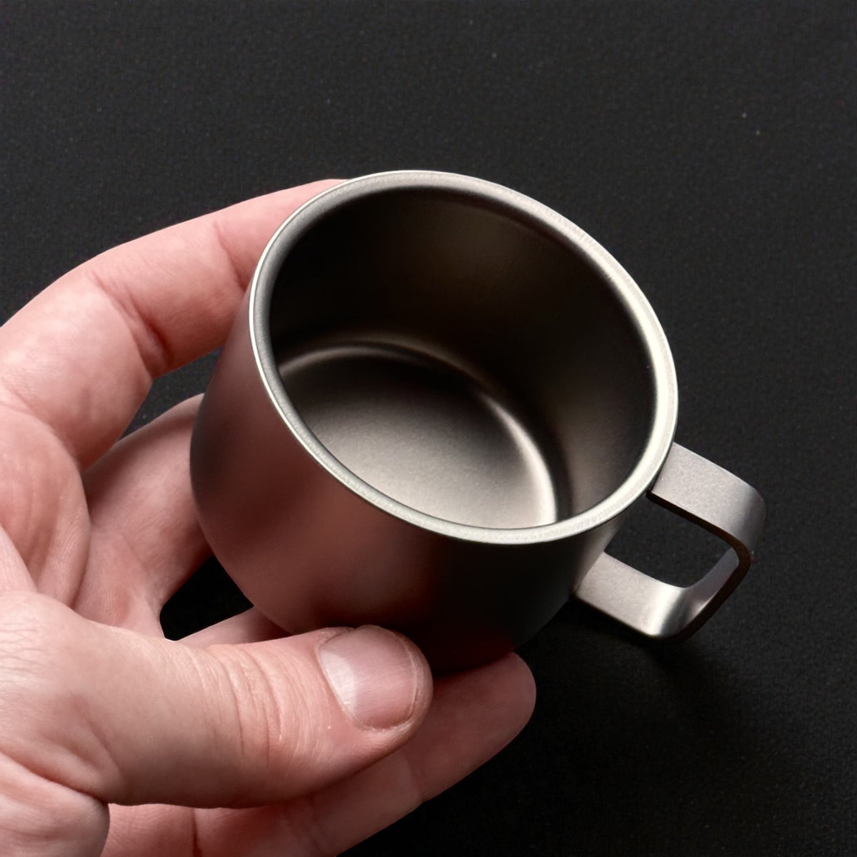 Double-Wall Titanium Espresso Cup · 100 ml