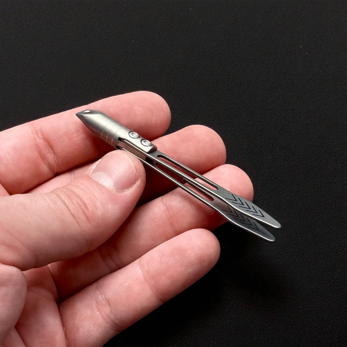 Titanium Precision Tweezers for Keychain · 45 or 83 mm