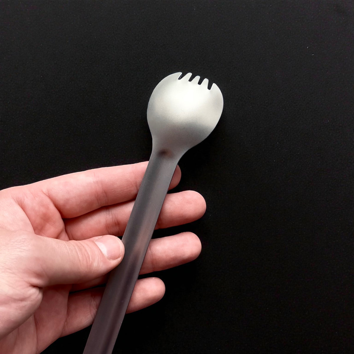 Titanium Long-Handle Spork · 21.5 cm