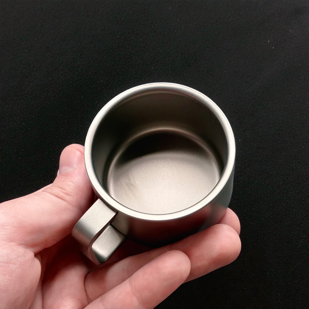 Double-Wall Titanium Espresso Cup · 100 ml