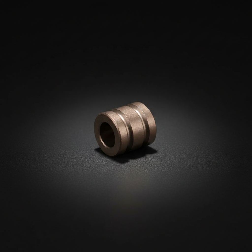 Grooved Titanium Barrel Bead · Small or Large