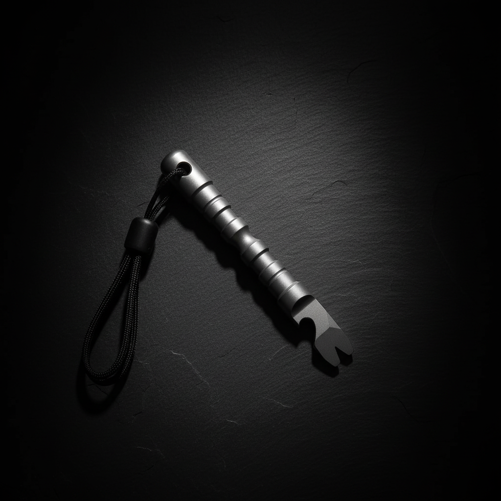 Heavy-Duty Titanium Pry Bar with Nail Puller & Bottle Opener · 120 mm