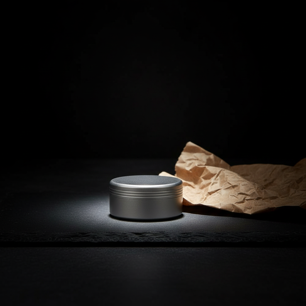 Titanium Magnetic-Lid Pocket Case