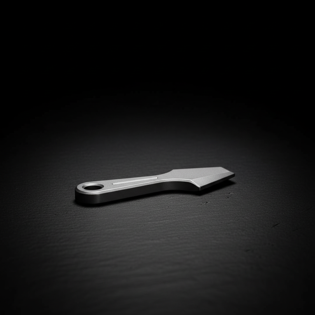 Titanium Arrow Keychain Pry Bar · 45 mm