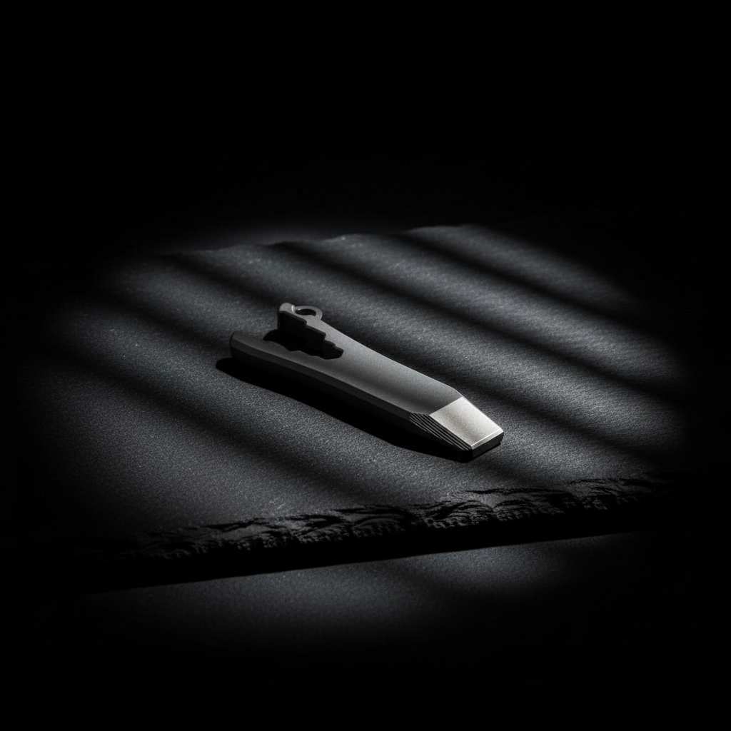Titanium Mini Nail-Puller Pry Bar · 42 mm