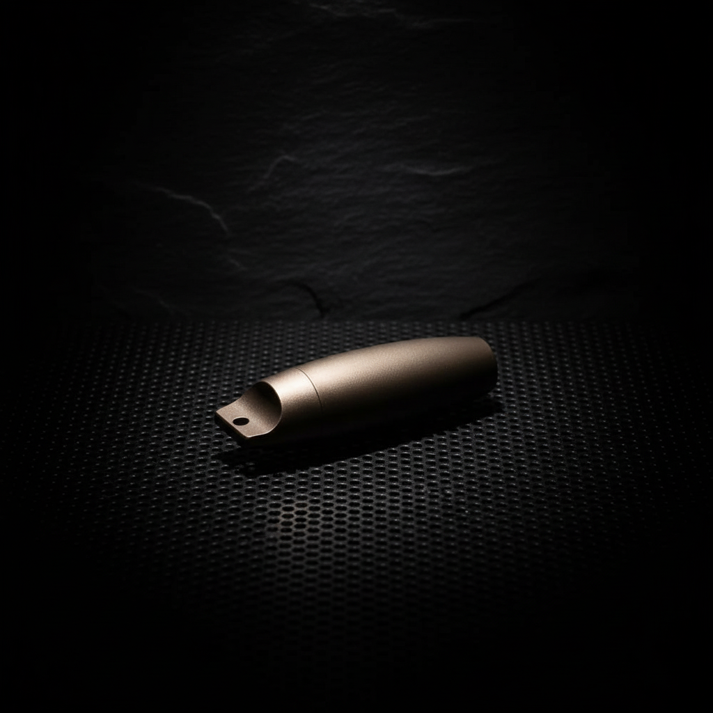 Waterproof Aluminum Keychain Capsule · 60 mm