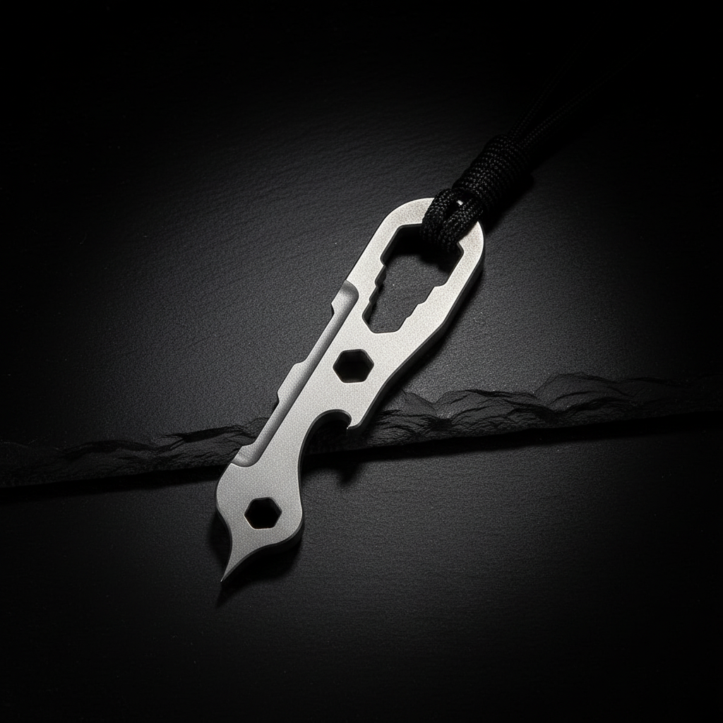 Titanium Multi-Wrench Pry Bar · 87.5 mm