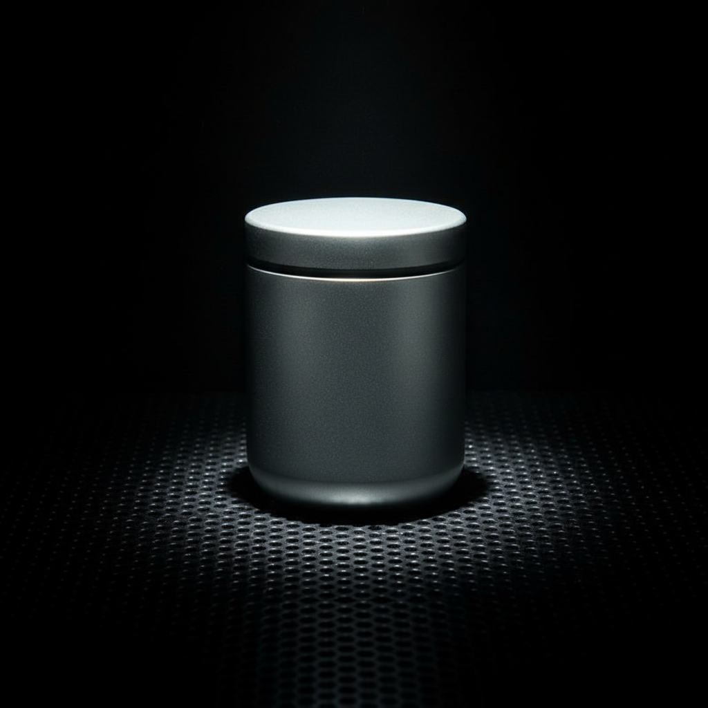 Aluminum Storage Tin with Screw Lid · 65 mm