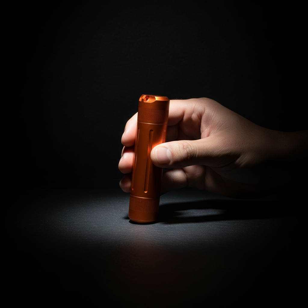Heavy-Duty Aluminum Waterproof Capsule · 120 mm
