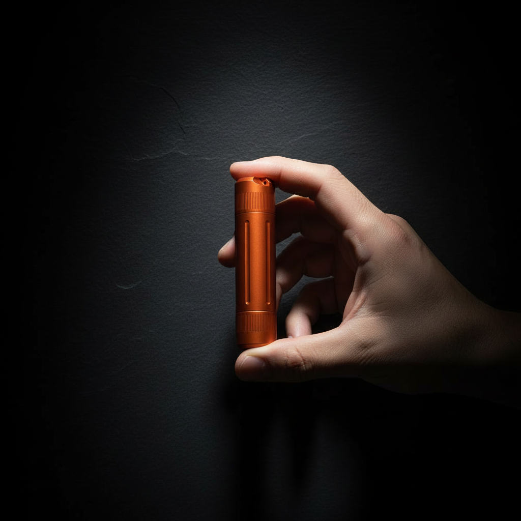 Heavy-Duty Aluminum Waterproof Capsule · 120 mm
