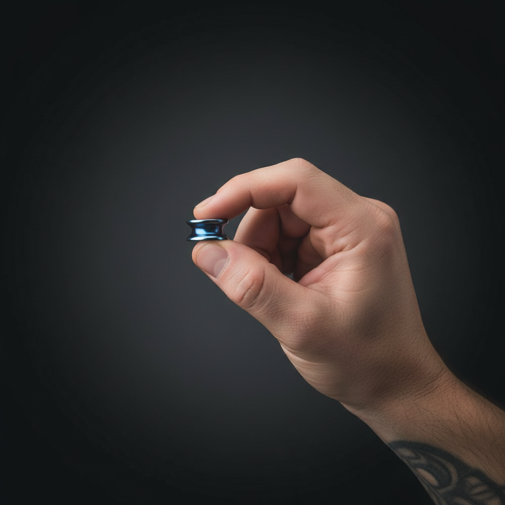 Titanium Spacer Bead · 10 mm