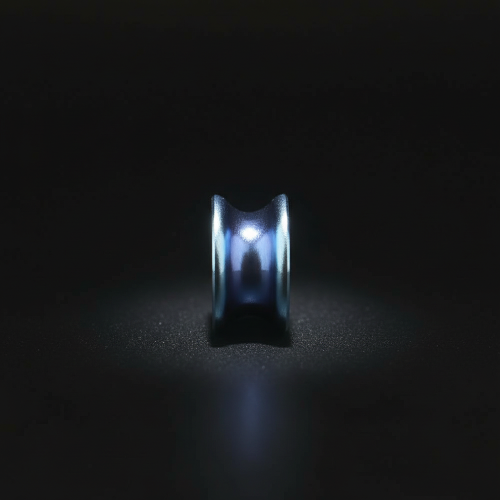 Titanium Spacer Bead · 10 mm
