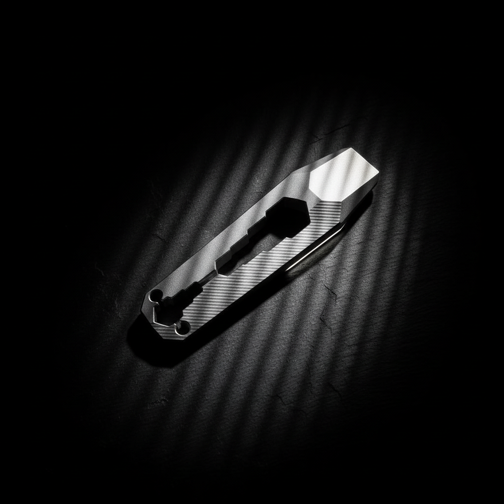 Titanium Adjustable Wrench Pry Bar · 66 mm or 100 mm — Small