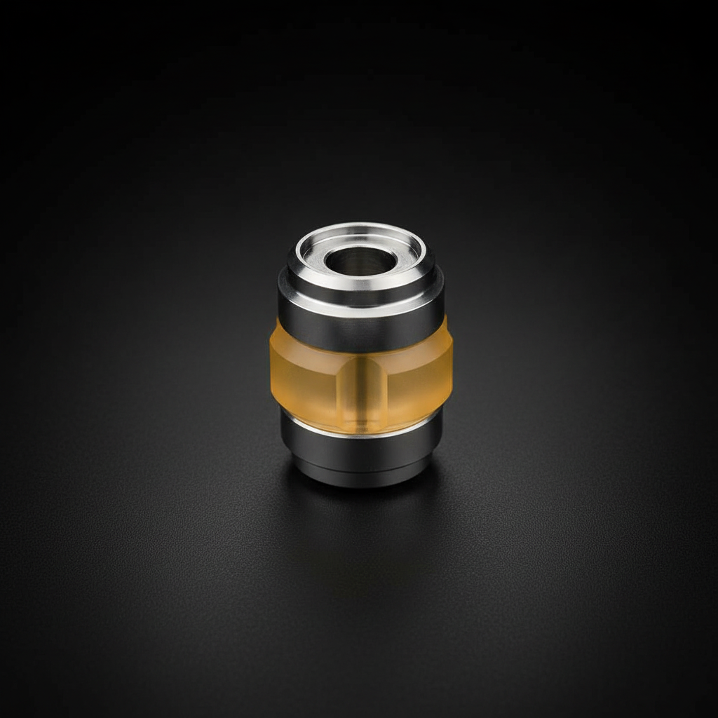 Titanium & Resin Fusion Bead · 7 Colours