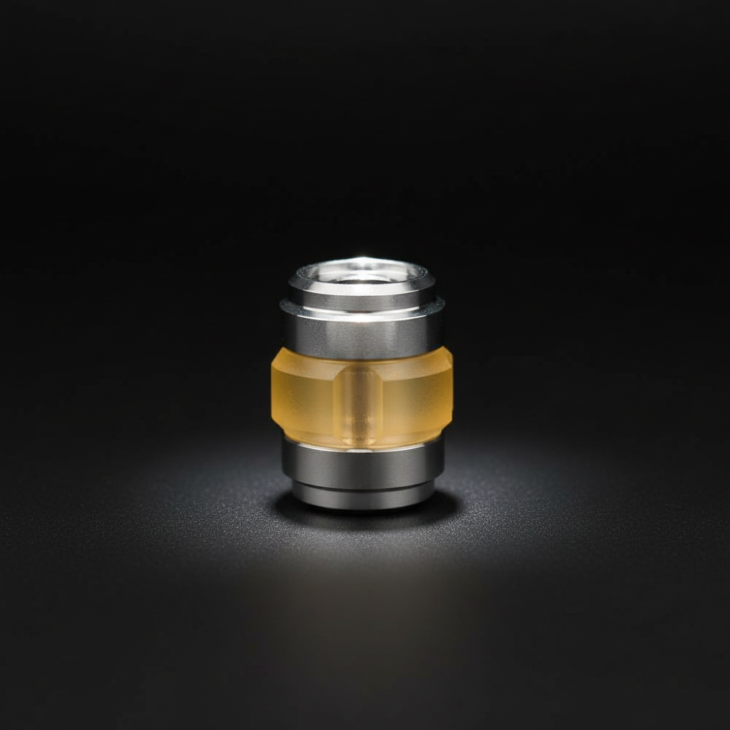 Titanium & Resin Fusion Bead · 7 Colours — Yellow