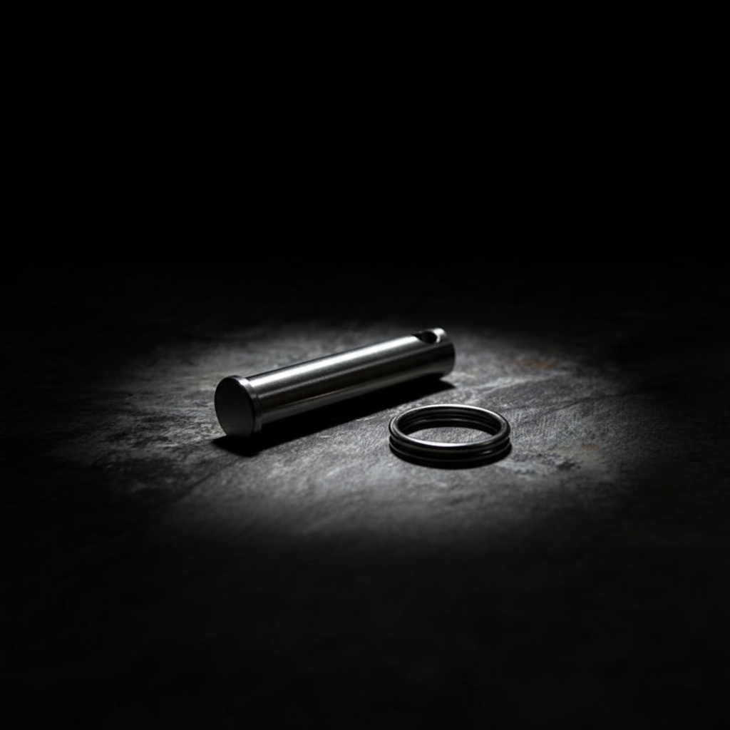 Titanium Paracord Pendant Connector · 28 mm