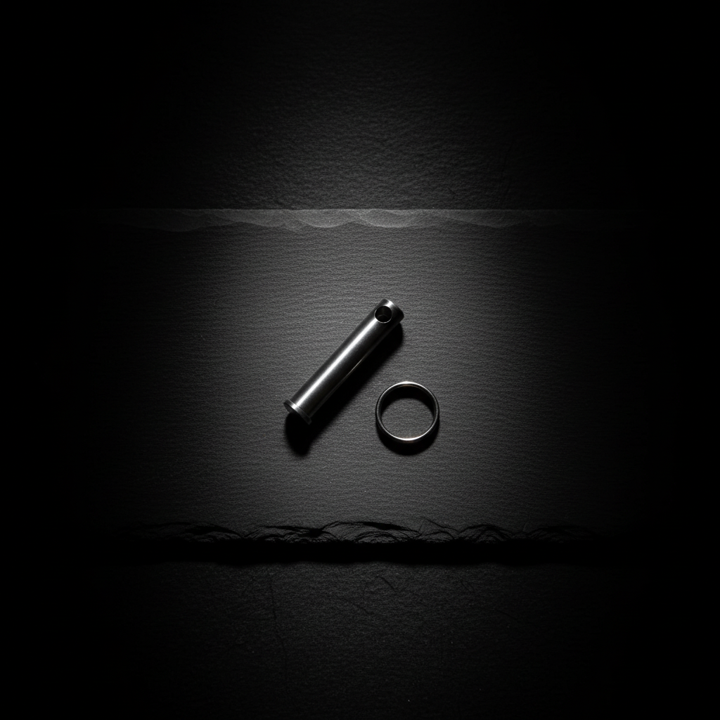 Titanium Paracord Pendant Connector · 28 mm
