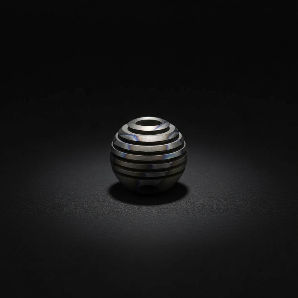 Titanium Planet Bead · 14.8 mm