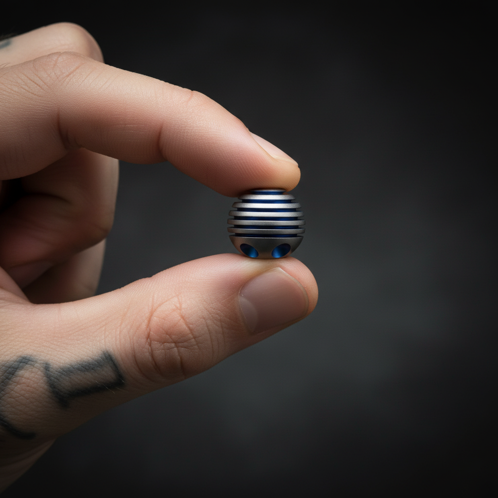 Titanium Planet Bead · 14.8 mm