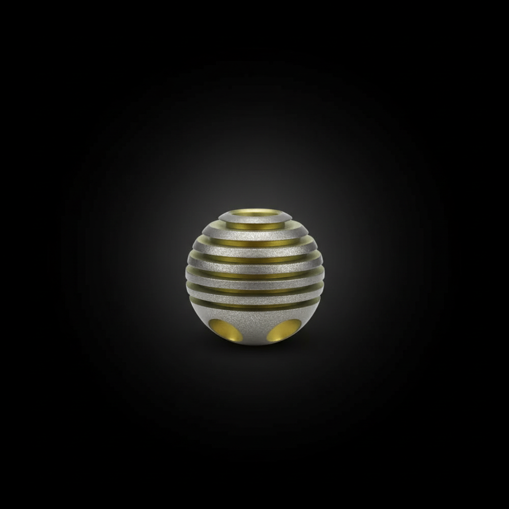 Titanium Planet Bead · 14.8 mm
