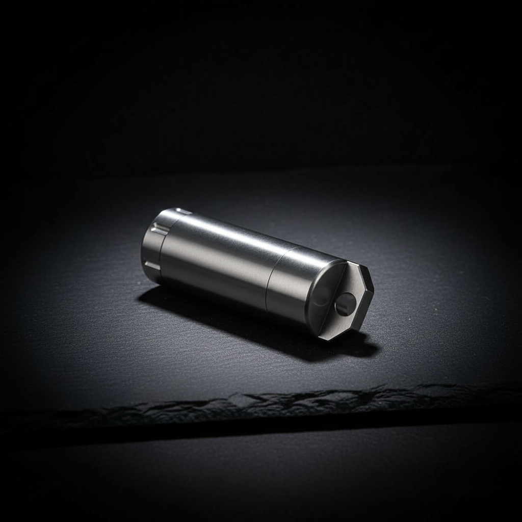 Titanium Keychain Capsule · S or M