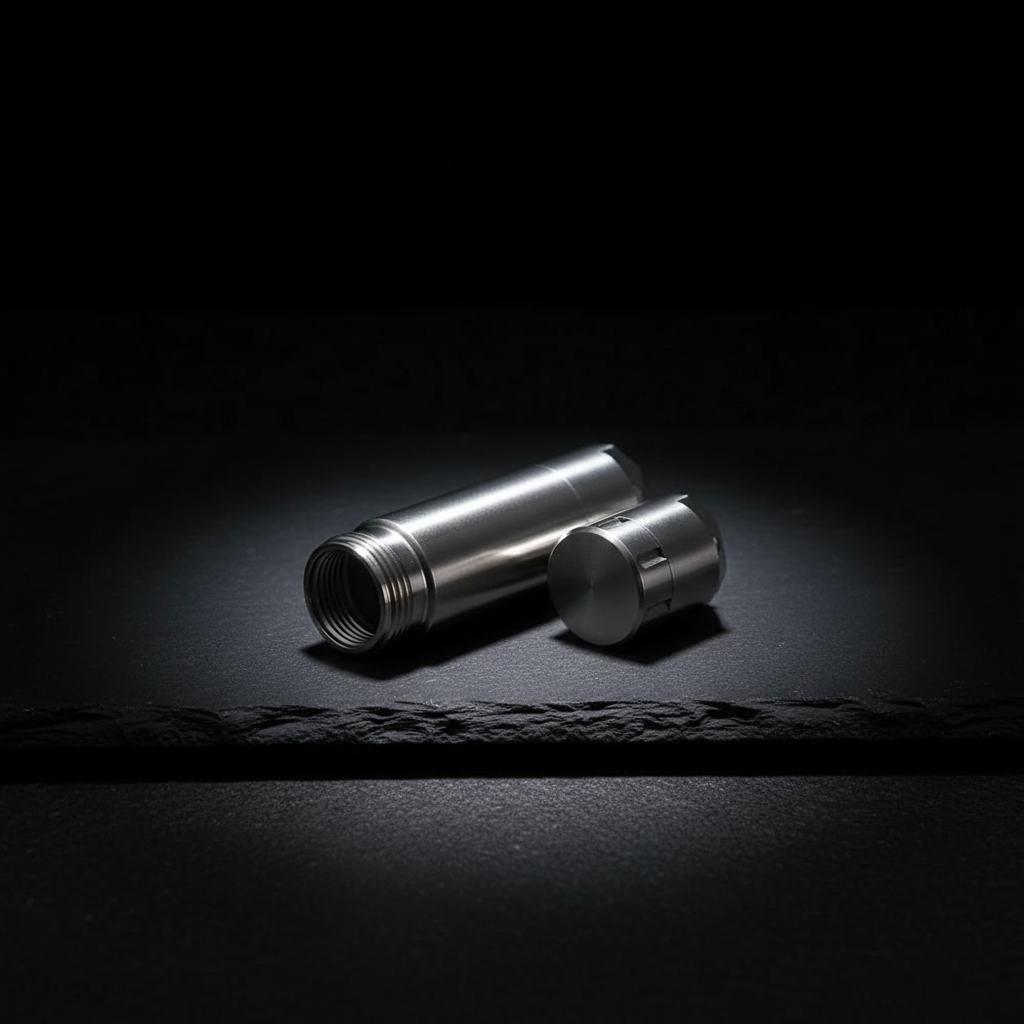 Titanium Keychain Capsule · S or M