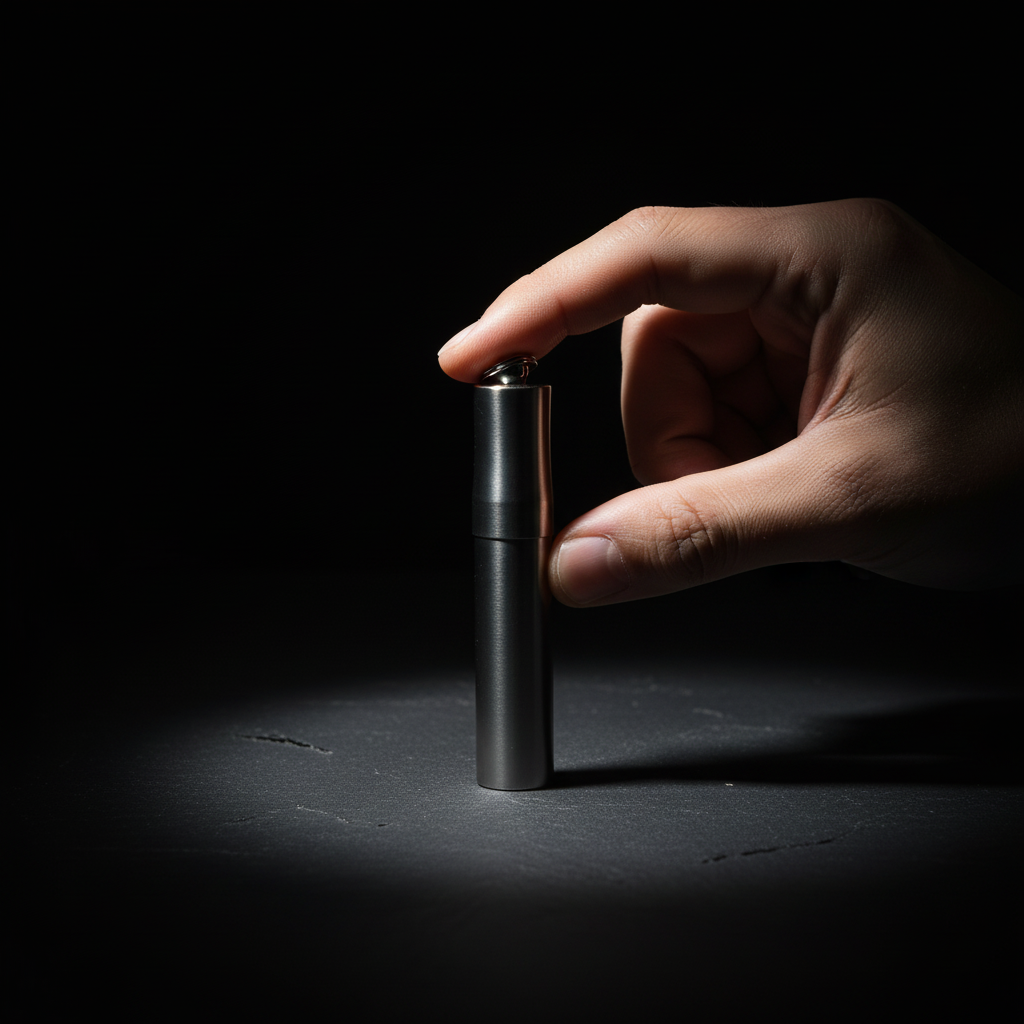 Titanium Toothpick & Pill Holder · S or L
