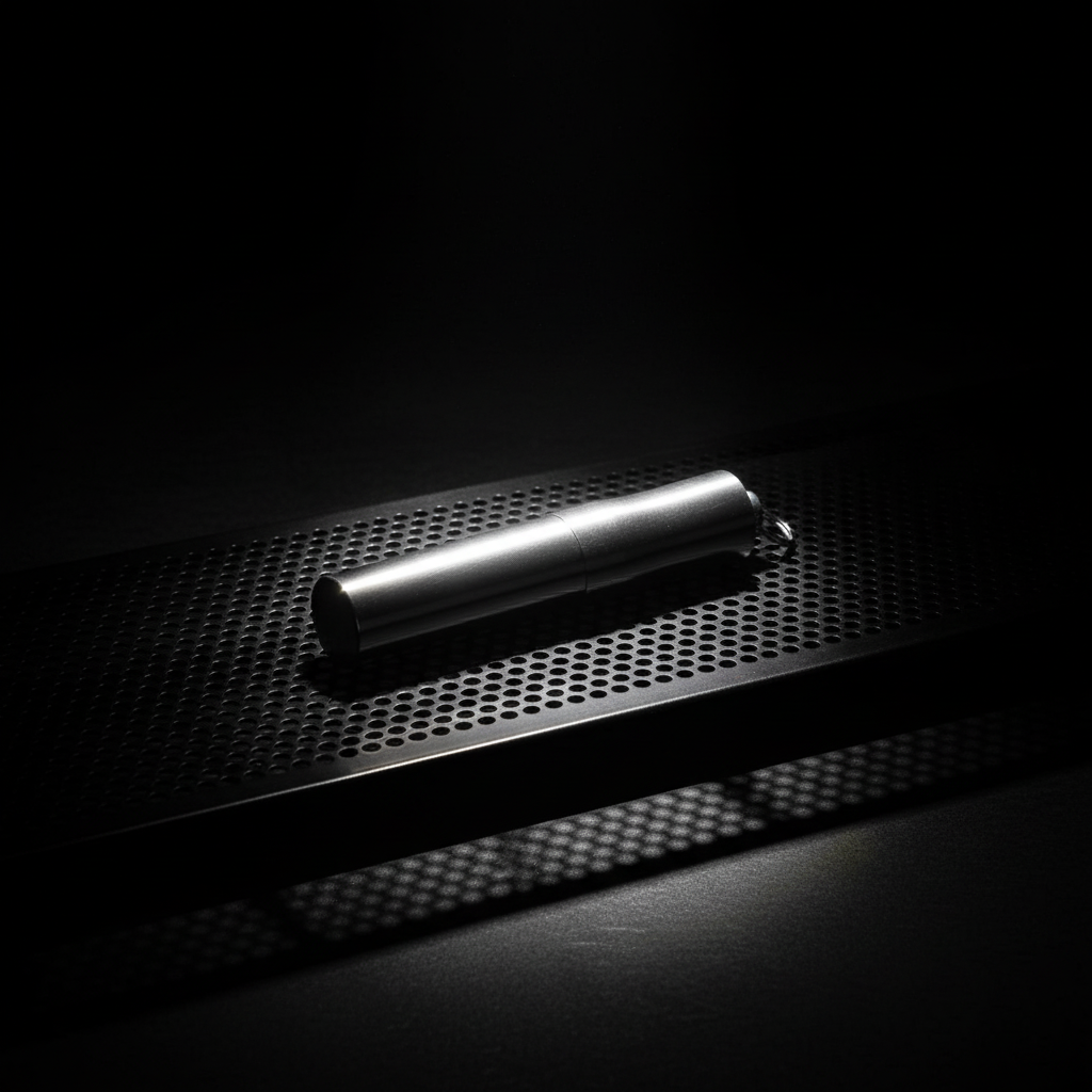 Titanium Toothpick & Pill Holder · S or L