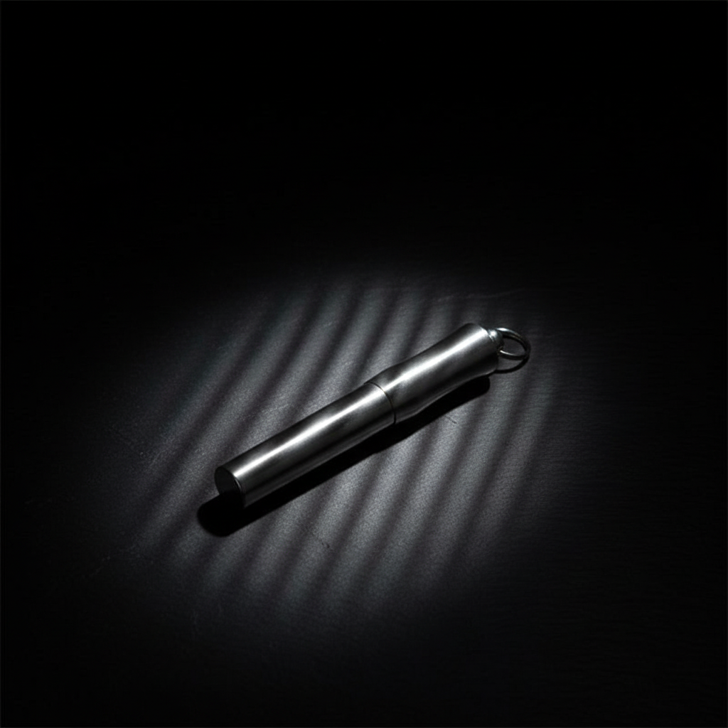 Titanium Toothpick & Pill Holder · S or L — S