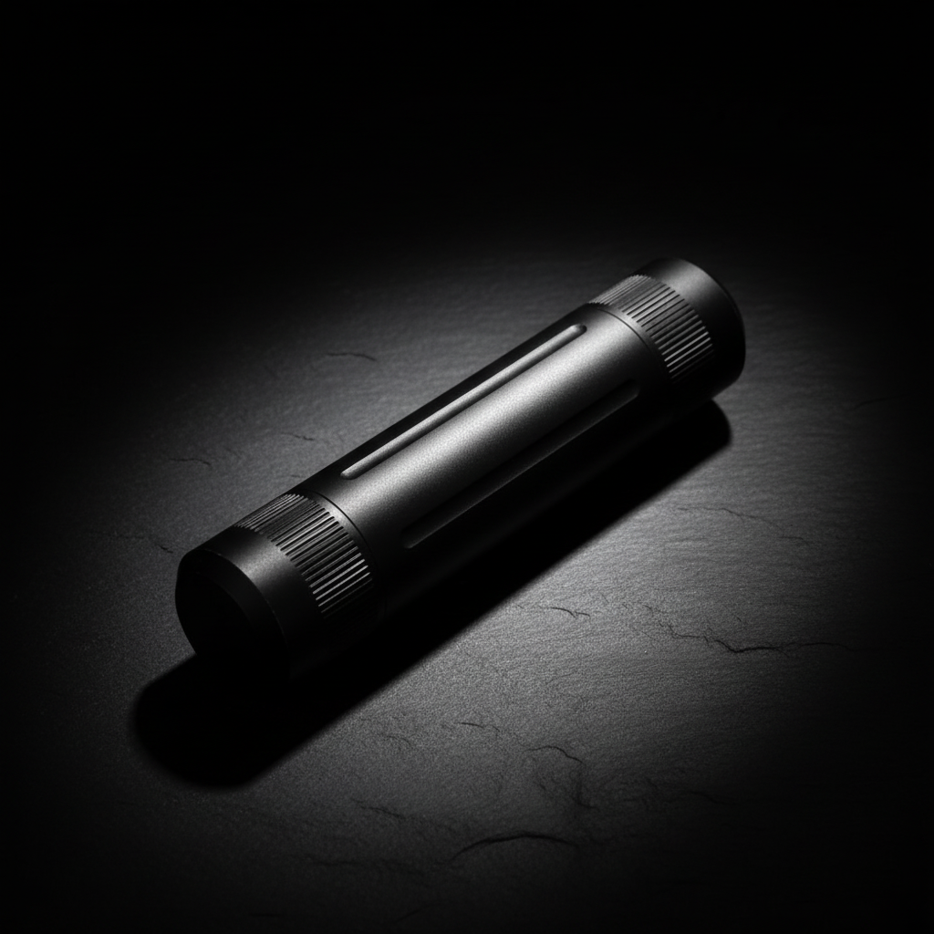 Heavy-Duty Aluminum Waterproof Capsule · 120 mm — Black