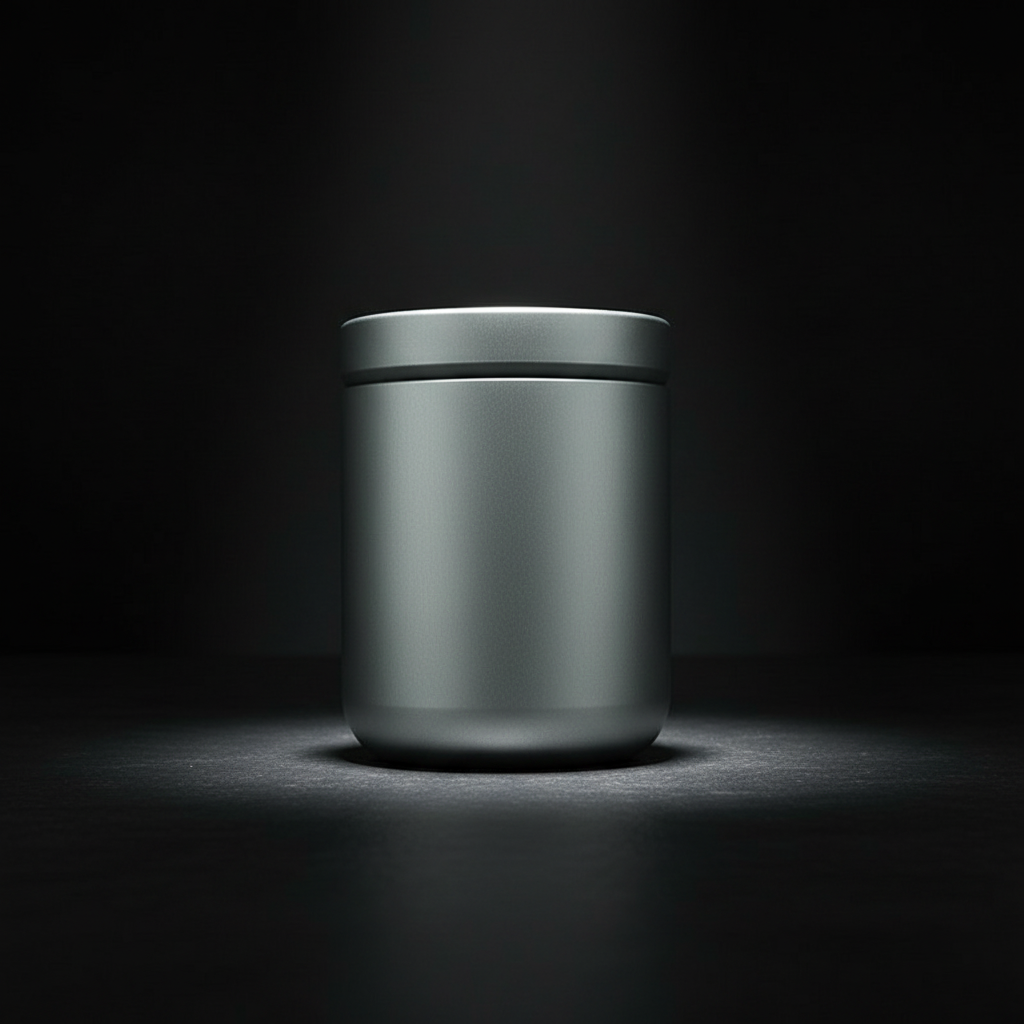 Aluminum Storage Tin with Screw Lid · 65 mm