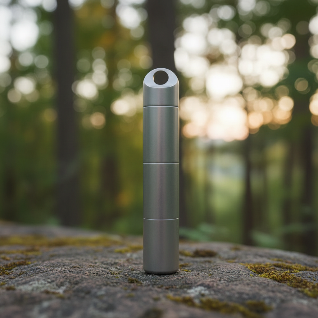 Stackable Titanium Pill Organizer · M or L