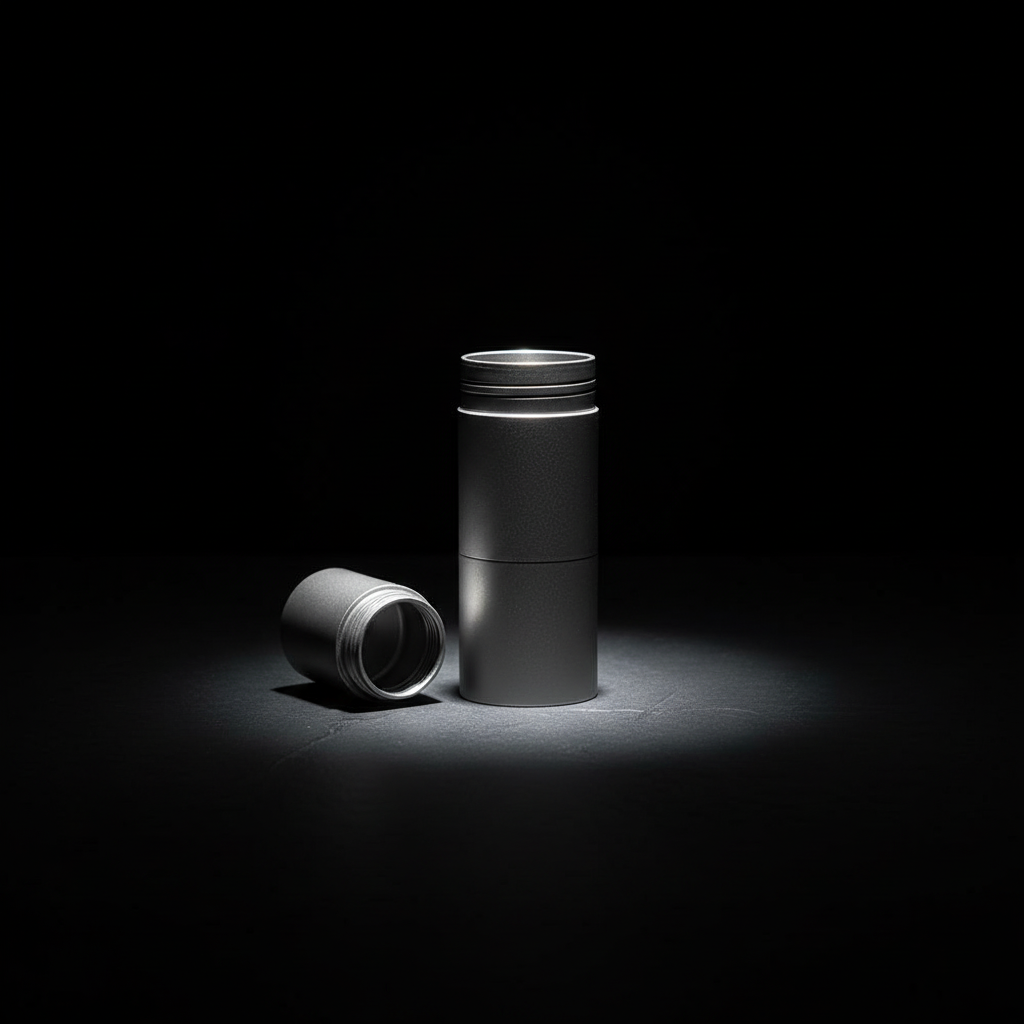 Stackable Stainless Steel Pill Canister · S or L